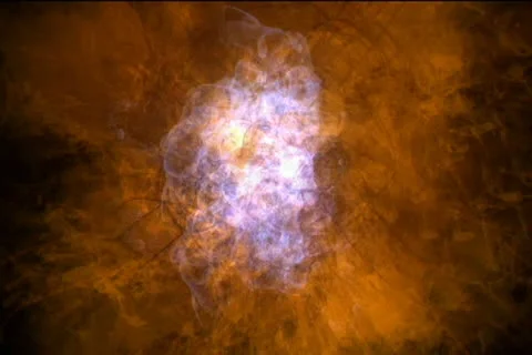 Space Plasma Orange 스톡 동영상 23028146