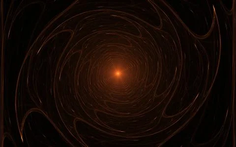 Space portal to the future Stock Illustration