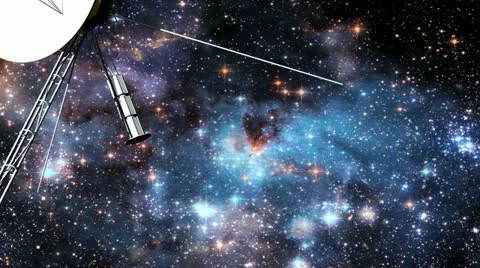 Space probe Stock-Footage 12473355