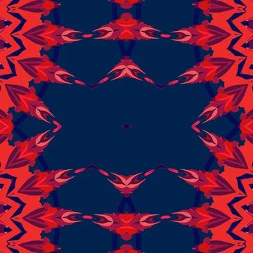 Space pulsar core inspired geometric symmetry artwork with dark void, magenta bu Stock Illustration