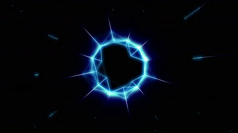Space Pulse Circles Stock Footage 61649206