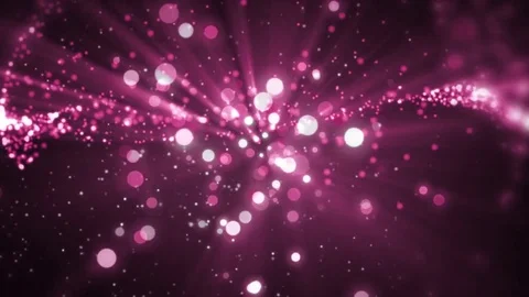 Space purple background with particles. Stock-Footage 71264418