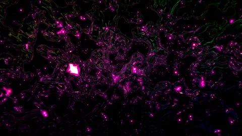 Space Quantum Particles Stock Footage 249713286