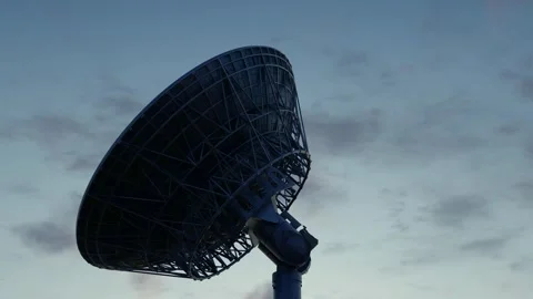 Space radar for weather detection Stock Footage 316028718