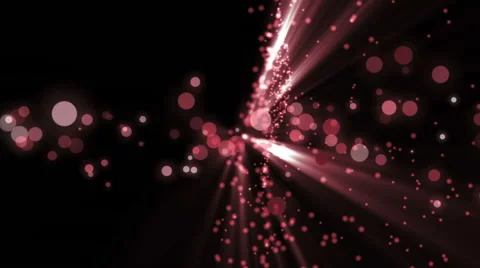 Space red background with particles. Vídeo Stock 62415994
