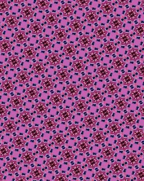 Space red giant themed patterned wallpaper-style design, accented by fusion red, Stock Illustration