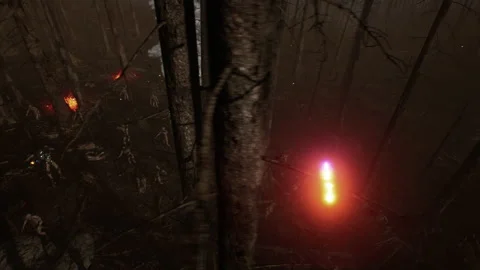Space rescue forces are on a mission against the zombie invasion 02 Stock Footage 232913309