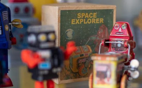 Space robots Stock Photos