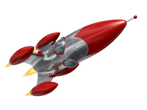 Space rocket Stock Illustration