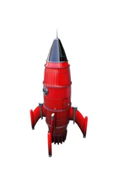 Space rocket Stock Illustration
