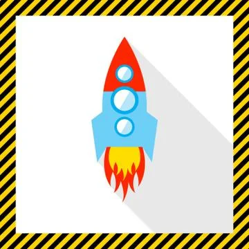 Space rocket Stock Illustration