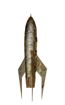 Space rocket Stock Illustration
