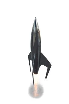 Space rocket Stock Illustration