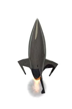 Space rocket Stock Illustration