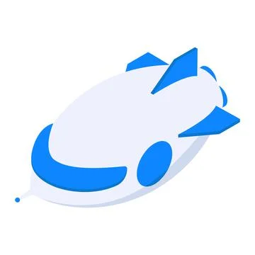 Space rocket.  Stock Illustration