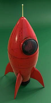 Space rocket Stock Illustration