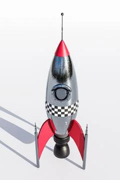 Space rocket Stock Illustration