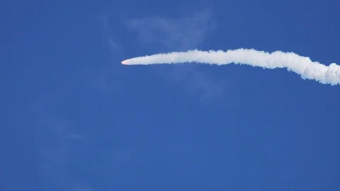 Space rocket launch Vídeo Stock 90823438
