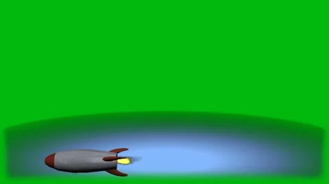 Space Rocket Lower Thirds Video stock 21161527