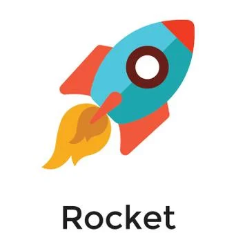 Space Rocket Vector Stock Illustration