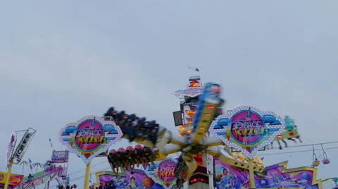 Space Roller NJ State Fair 動画素材 51832257