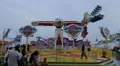 Space Roller In Slow Motion At The Fair HD Footage