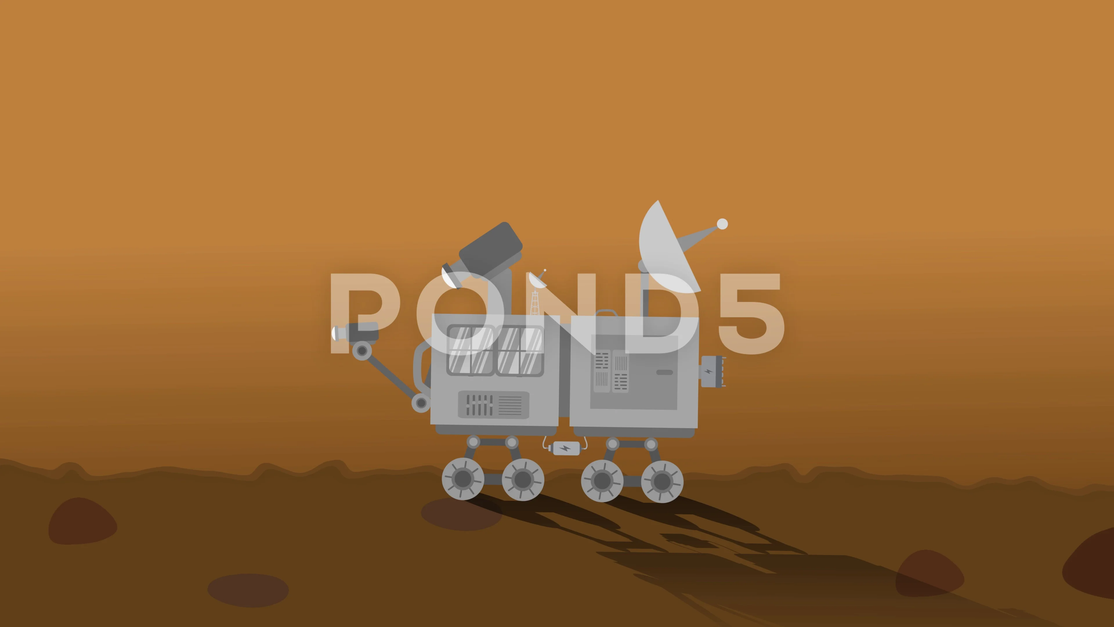 mars rover collecting data