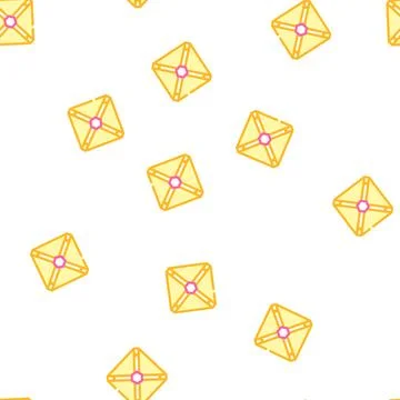 Space sail vector seamless pattern Stock Illustration