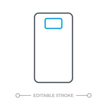 Space saving sleep solutions two color line icon Stock-Illustration