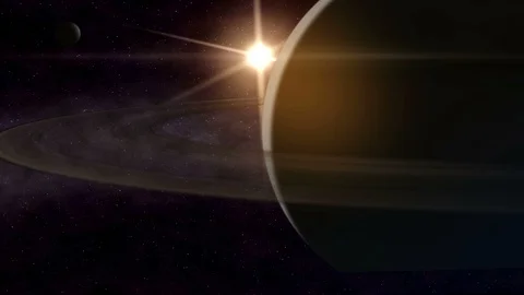 Space scene Видео 86313556