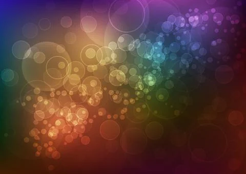 Space shine with effect bokeh 스톡 일러스트