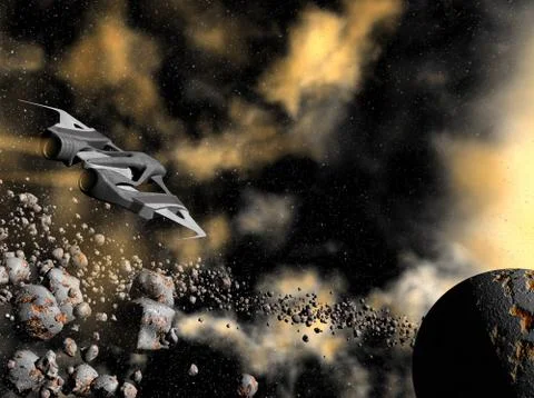 Space ship イラスト素材