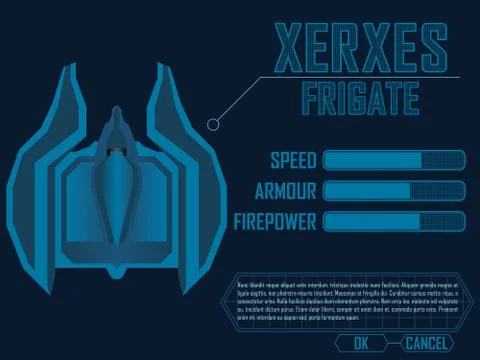 Space ship Stock Illustration