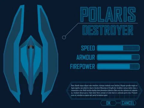 Space ship Stock Illustration