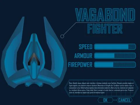 Space ship Stock Illustration