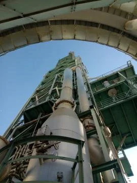 Space Shutle Refinery Stock Photos