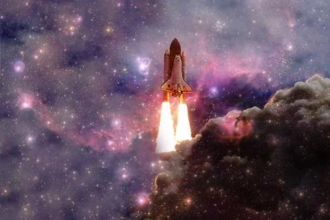 Space Shuttle Atlantis. Elements of this image furnished by NASA Stock Photos