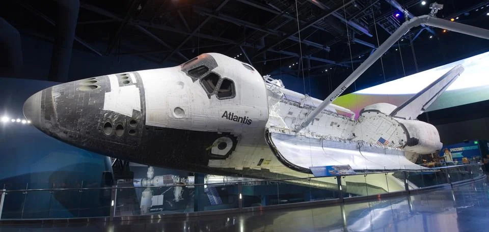 Space Shuttle Atlantis Stock Photos