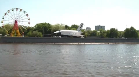 The Space Shuttle Buran Stock-Footage 5746944