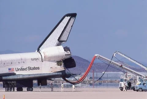 Space Shuttle Columbia Stock Photos