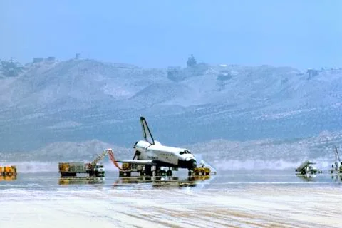 Space Shuttle Columbia Stock Photos
