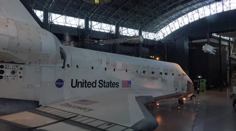 Space Shuttle Discovery Washington educational DC 4K 016 Stock-Footage 50050193