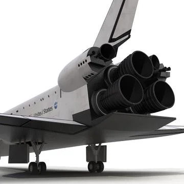 3D Model: Space Shuttle Endeavour #90659479 | Pond5
