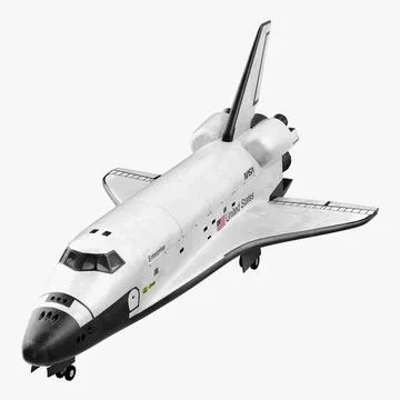Space Shuttle Enterprise 3D Model