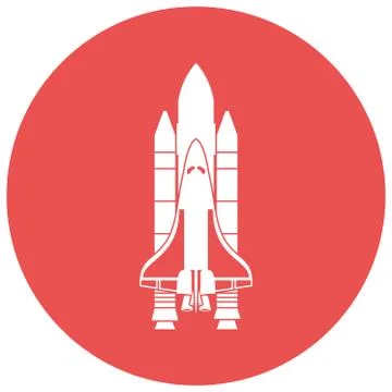 Space Shuttle Stock Illustration