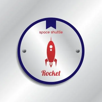 Space shuttle Stock Illustration