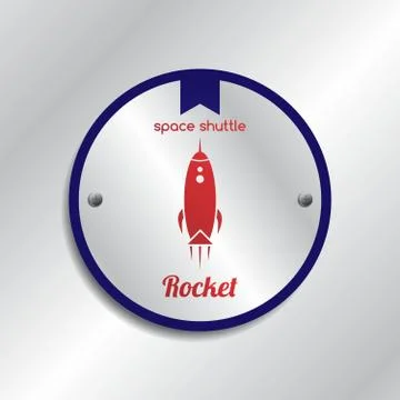 Space shuttle Stock Illustration