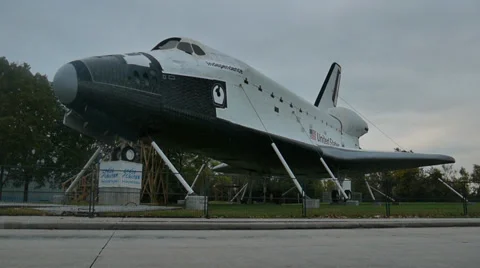 Space Shuttle Independence Video stock 33640916
