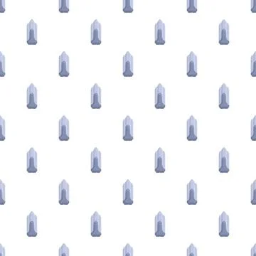 Space shuttle pattern with repeating grey spacecraft elements Stock Illustration