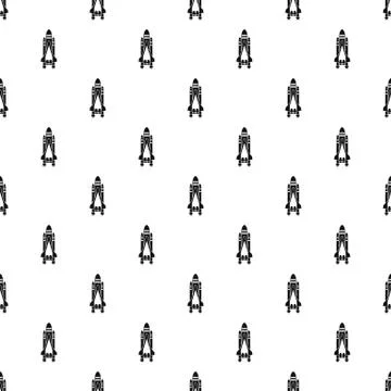 Space shuttle pattern vector イラスト素材